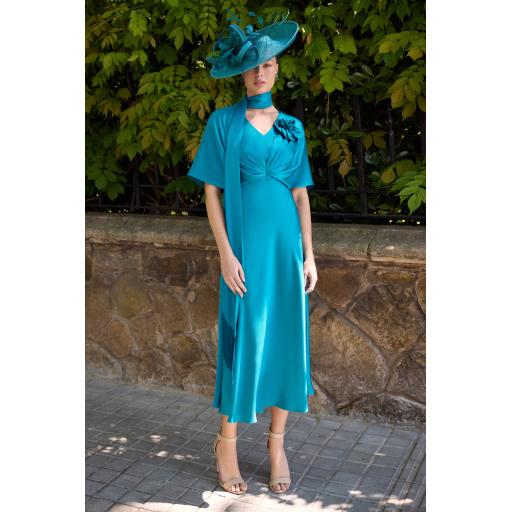 Couture Club 1G260 Tiffany Blue Dress