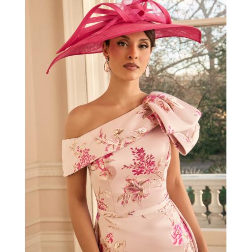 Veni Infantino 992829 Almond/Hot Pink Dress
