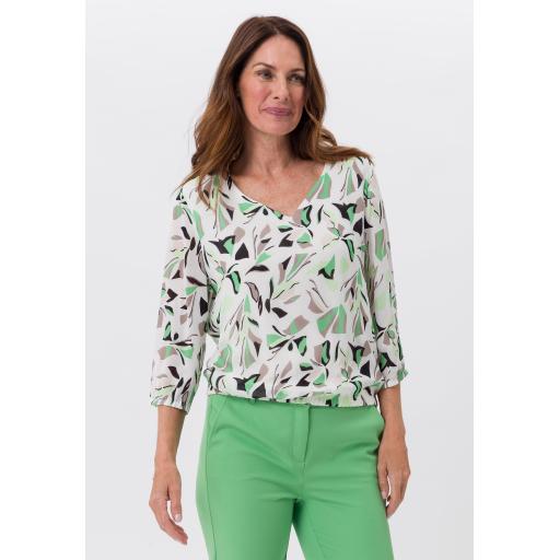 Frank Walder Print blouse