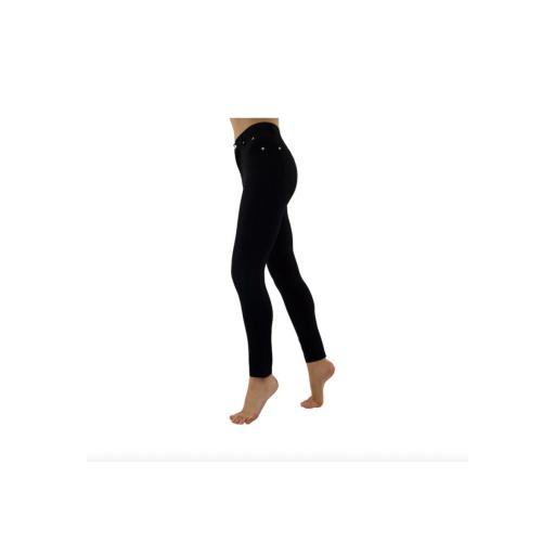 Marble High Waist Slim Fit Jeans 2400 7/8 Black